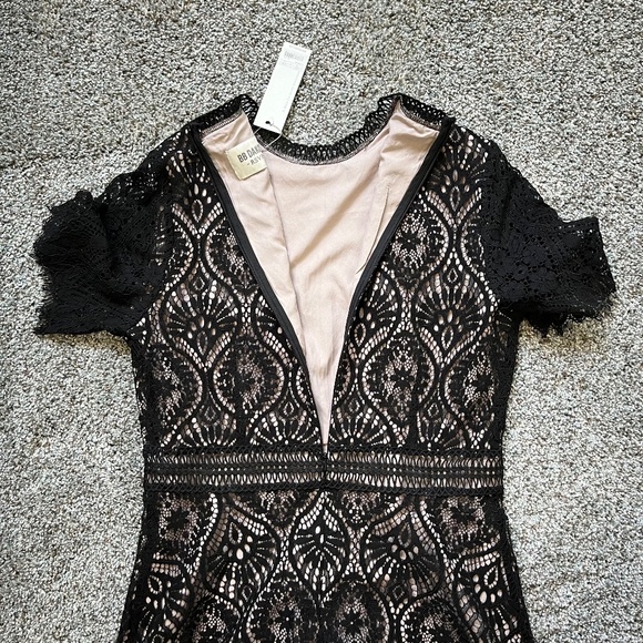 BB Dakota by Steve Madden Black Dress, Size 10, NWT; perfect NewYear's Eve dress - Picture 14 of 16
